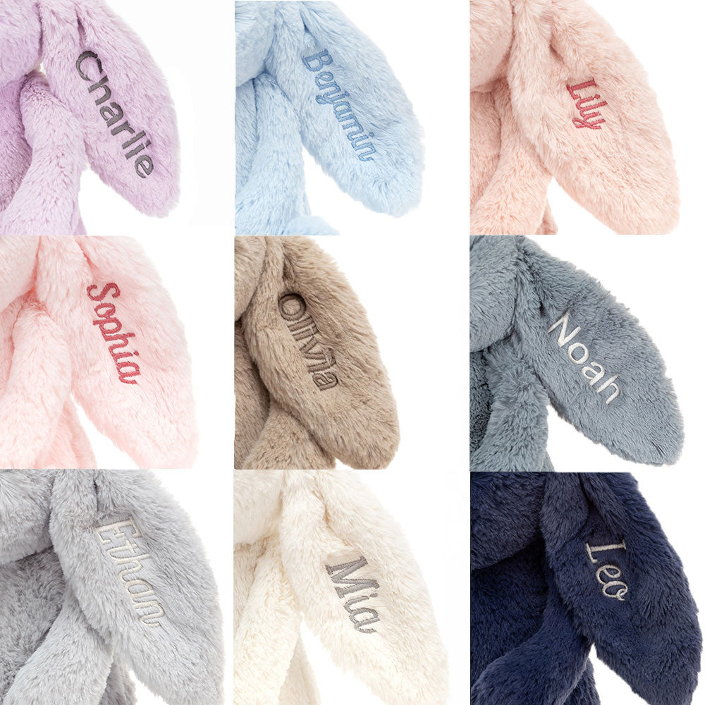 Personalized Bashful Cream Bunny Medium | Jellycat