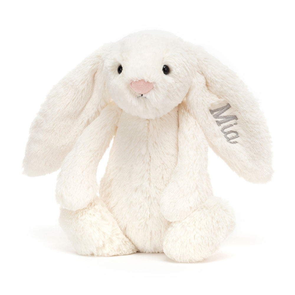 Personalized Bashful Cream Bunny Medium | Jellycat