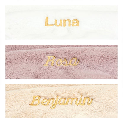 Personalized Bashful Luxe Bunny Luna Soother | Jellycat