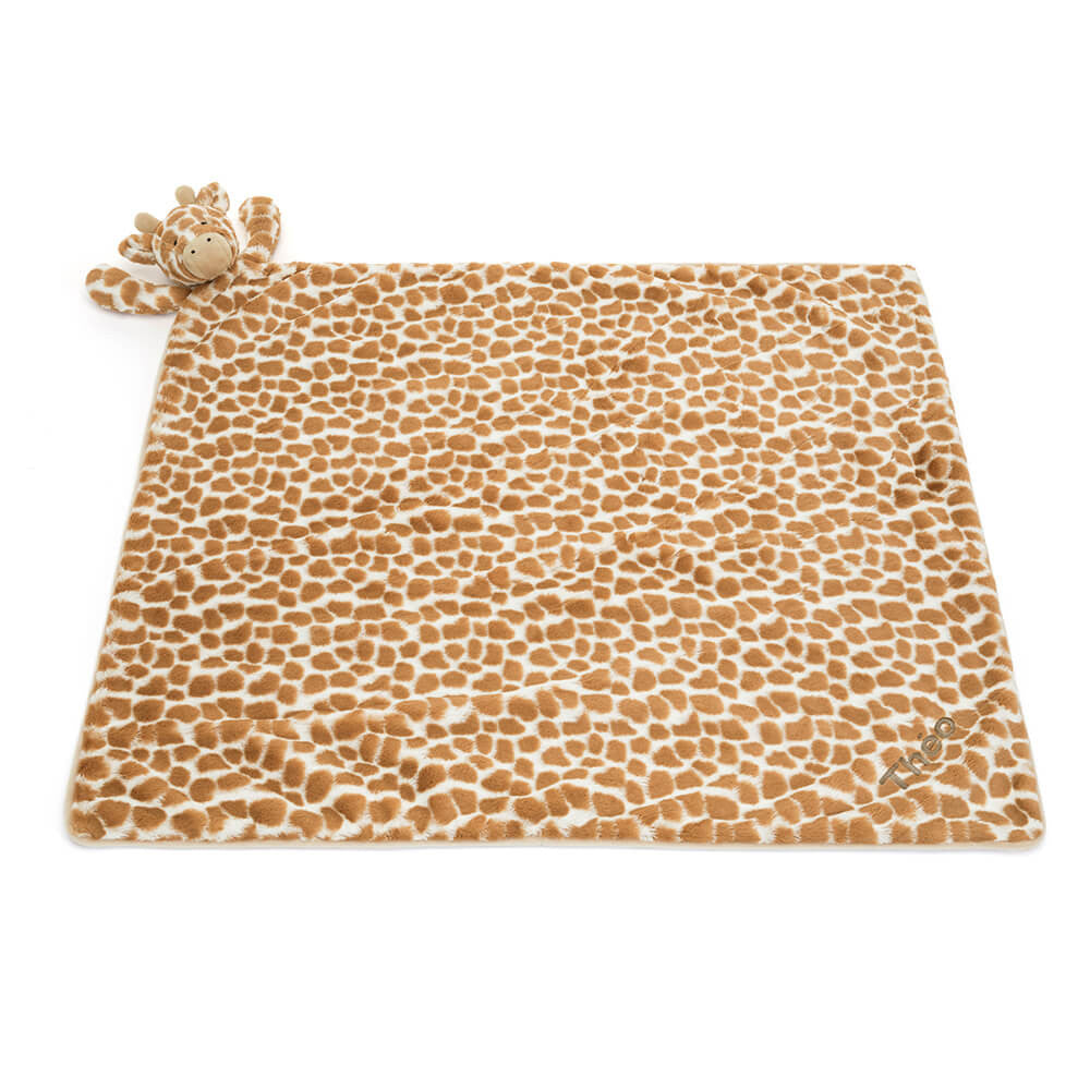 Personalized Bashful Giraffe Blankie | Jellycat