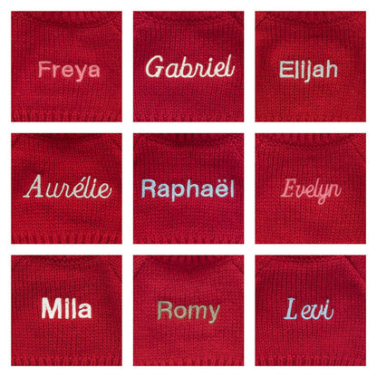 Bashful Giraffe with Personalized Red Jumper | Jellycat