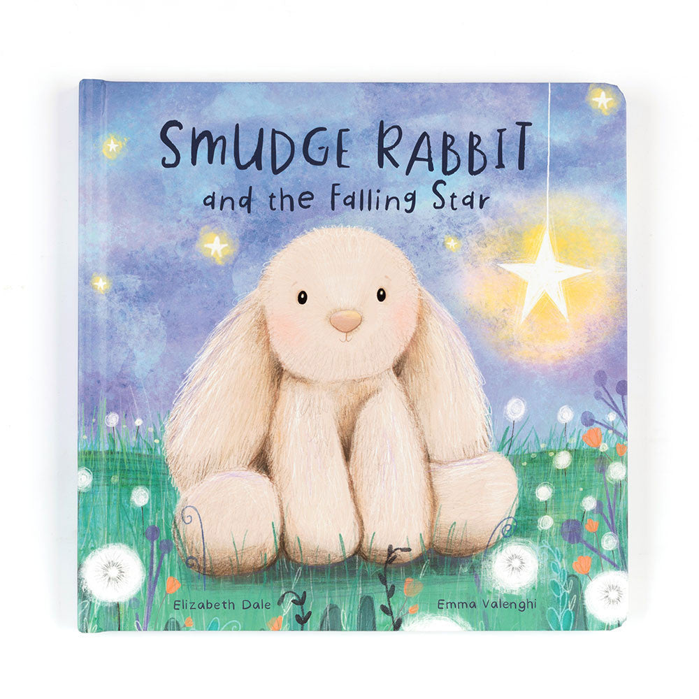 Smudge Rabbit and the Falling Star Book and Smudge Rabbit Medium | Jellycat