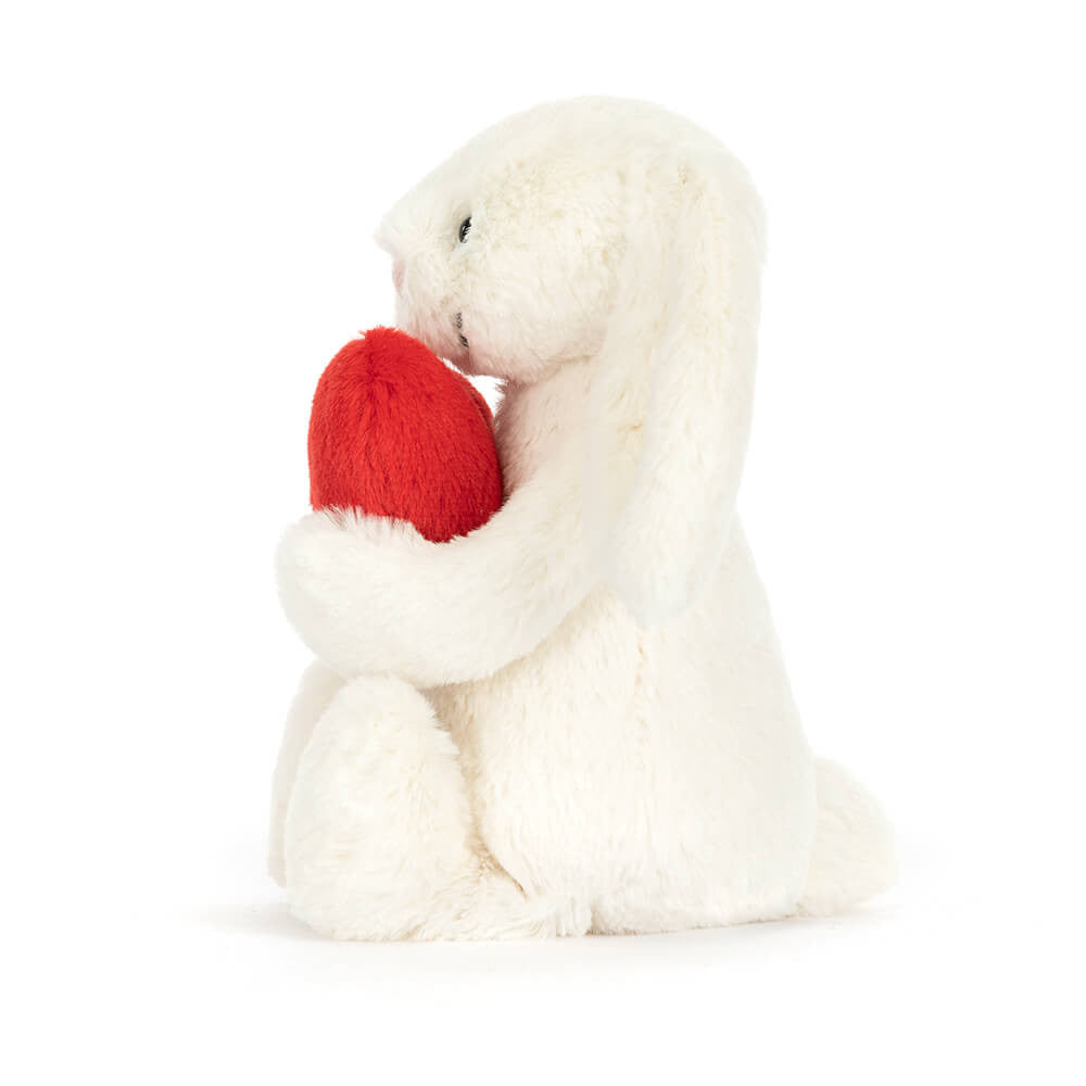 Bashful Red Love Heart Bunny | Jellycat