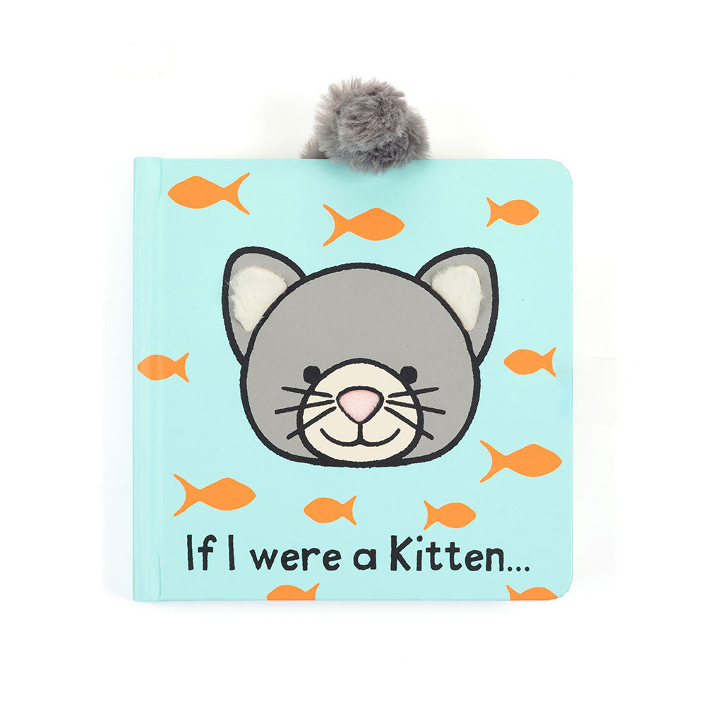 If I Were a Kitten Board Book and Bashful Kitten Original | Jellycat