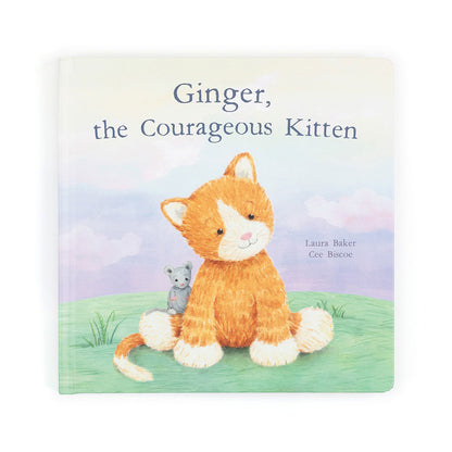 Ginger, the Courageous Kitten Book and Fuddlewuddle Ginger Cat | Jellycat