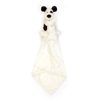 Bashful Black & Cream Puppy Soother | Jellycat