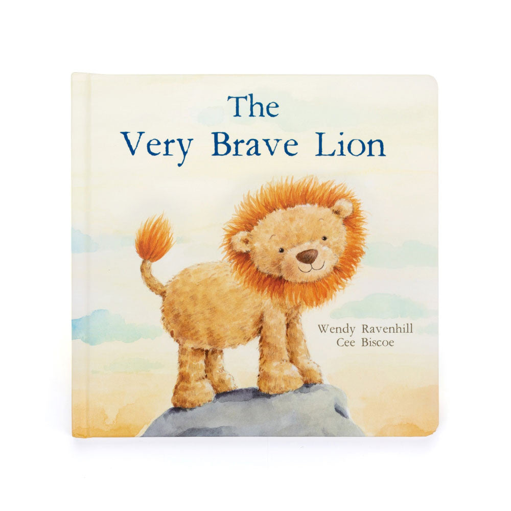 The Very Brave Lion Book & Fuddlewuddle Lion Medium | Jellycat