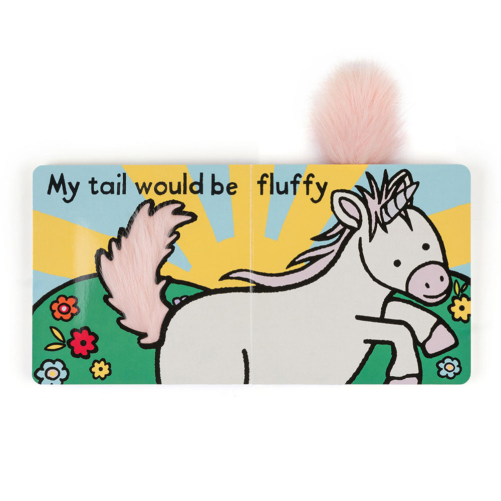 If I Were a Unicorn Board Book & Bashful Unicorn Medium | Jellycat