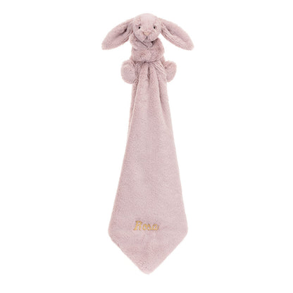 Personalized Bashful Luxe Bunny Rosa Soother | Jellycat