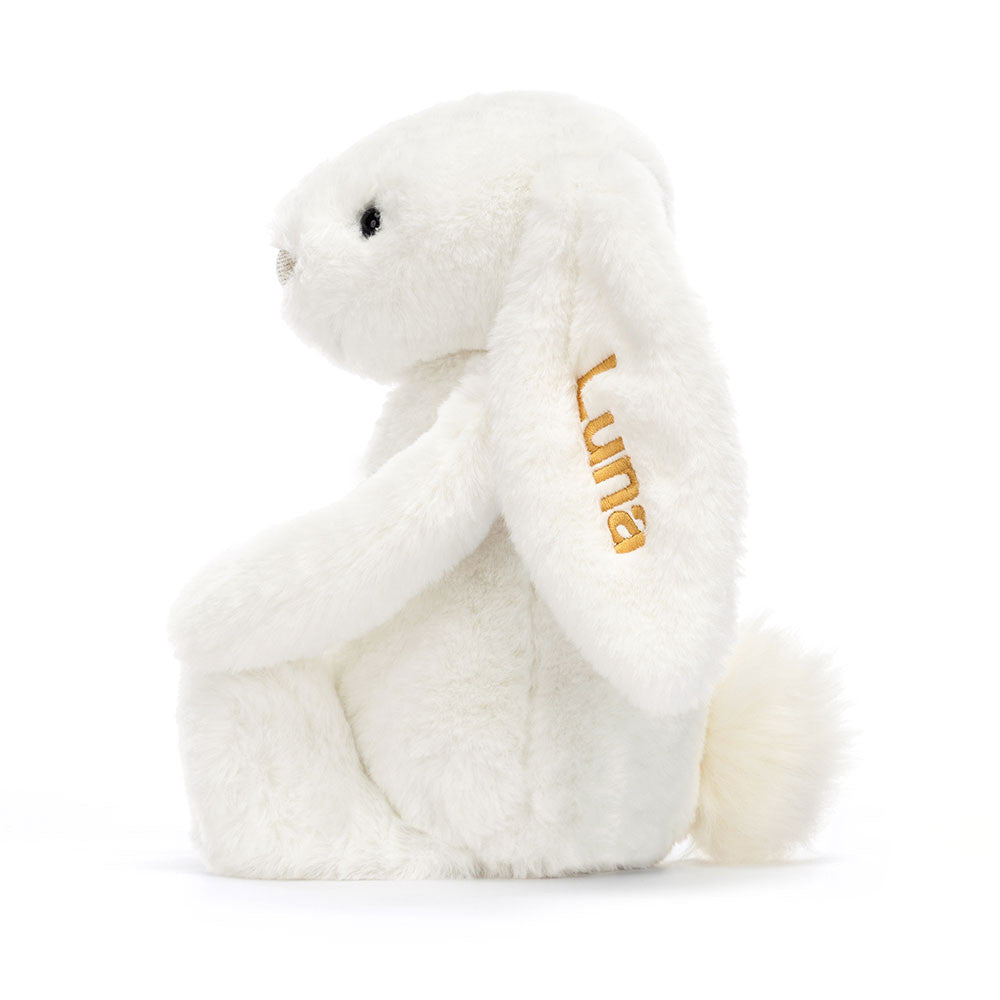 Personalized Bashful Luxe Bunny Luna Medium | Jellycat