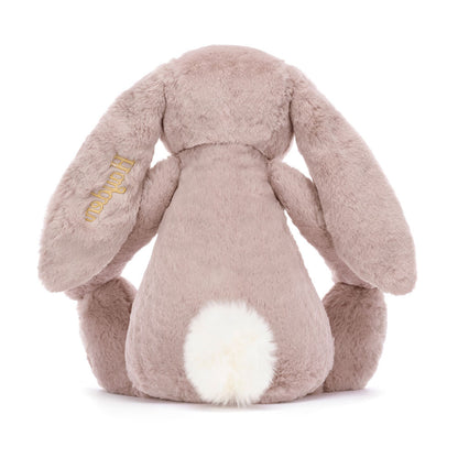 Personalized Bashful Luxe Bunny Rosa Huge | Jellycat