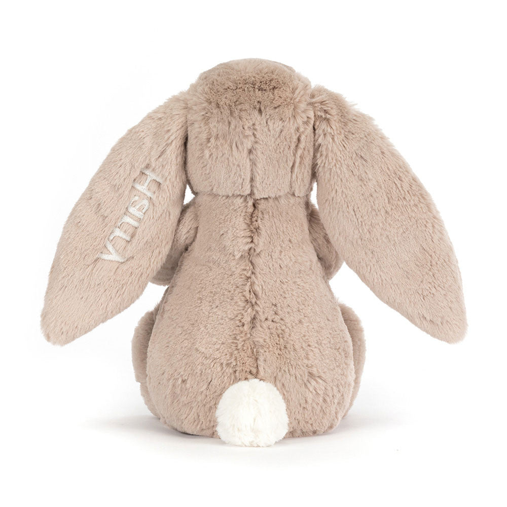 Personalized Bashful Beige Bunny 'Birthday' | Jellycat