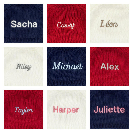 Hopscone Luxe Bunny with Personalized Red Jumper | Jellycat