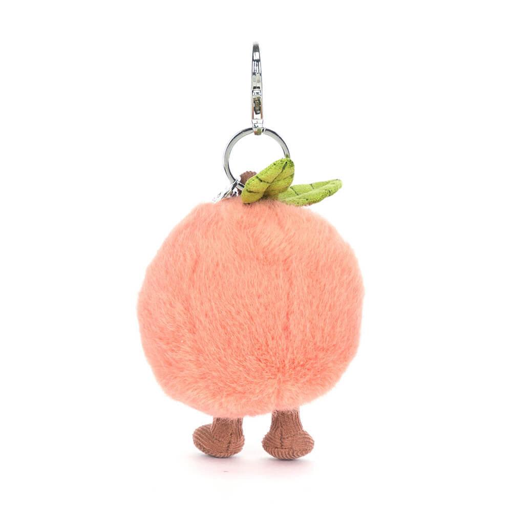 Amuseables Peach Bag Charm | Jellycat