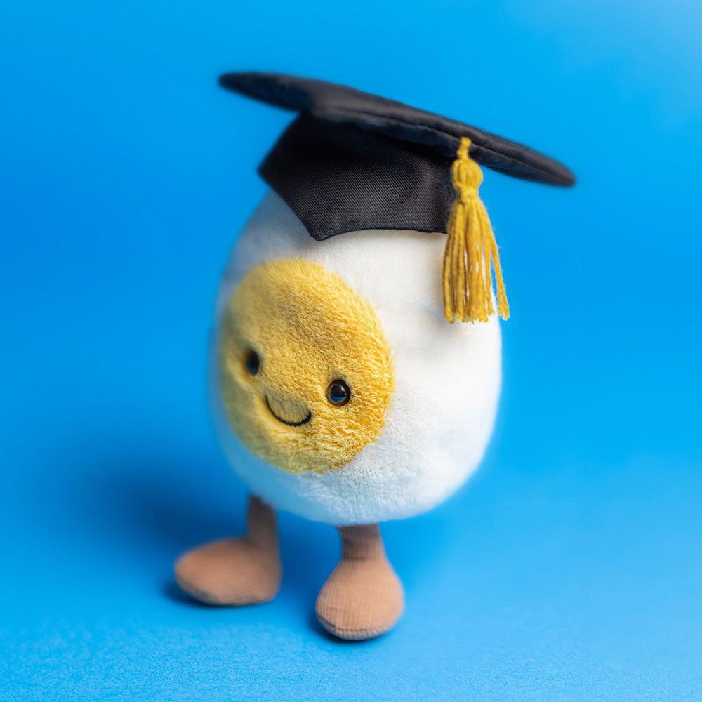 Amuseables Boiled Egg Graduation | Jellycat